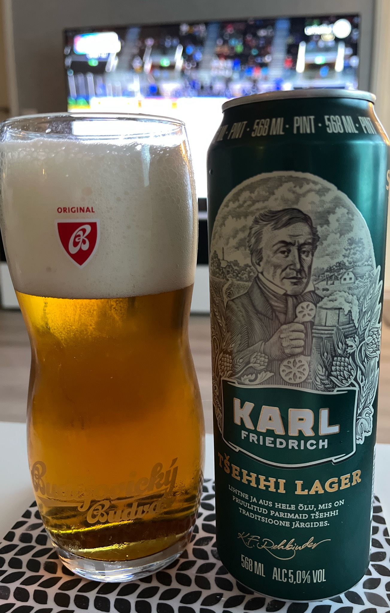 Karl Friedrich Tšehhi Lager, Estonia
