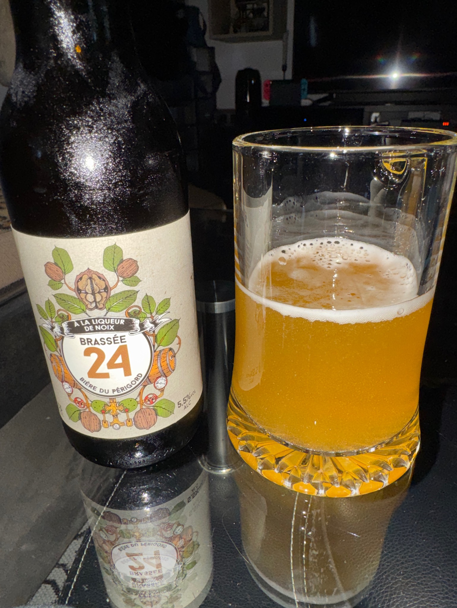 Brassée 24 à La Liqueur De Noix, Brasserie Artisanale De Sarlat