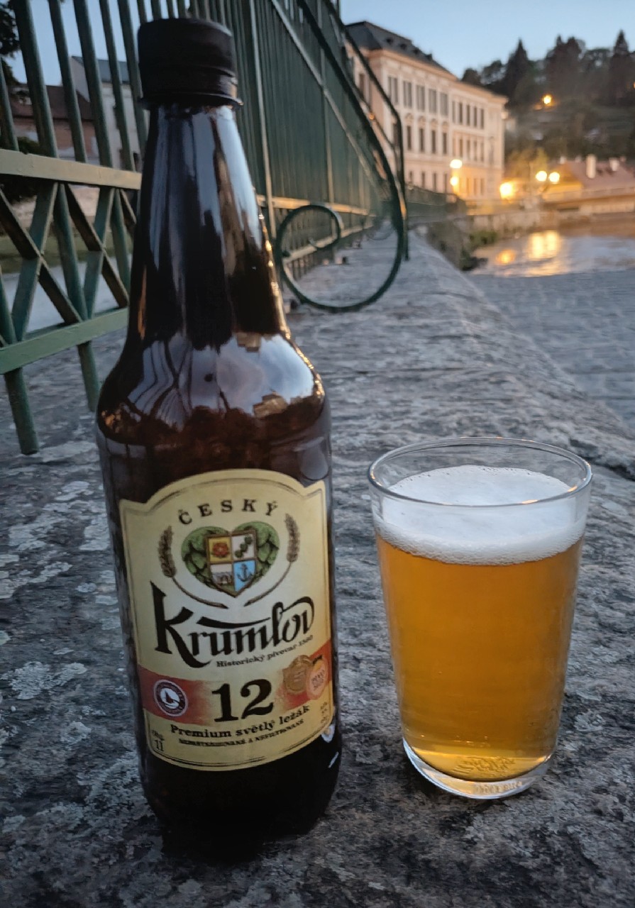 Krumlov 12 Premium Světlý Ležák, Historický Pivovar Český Krumlov