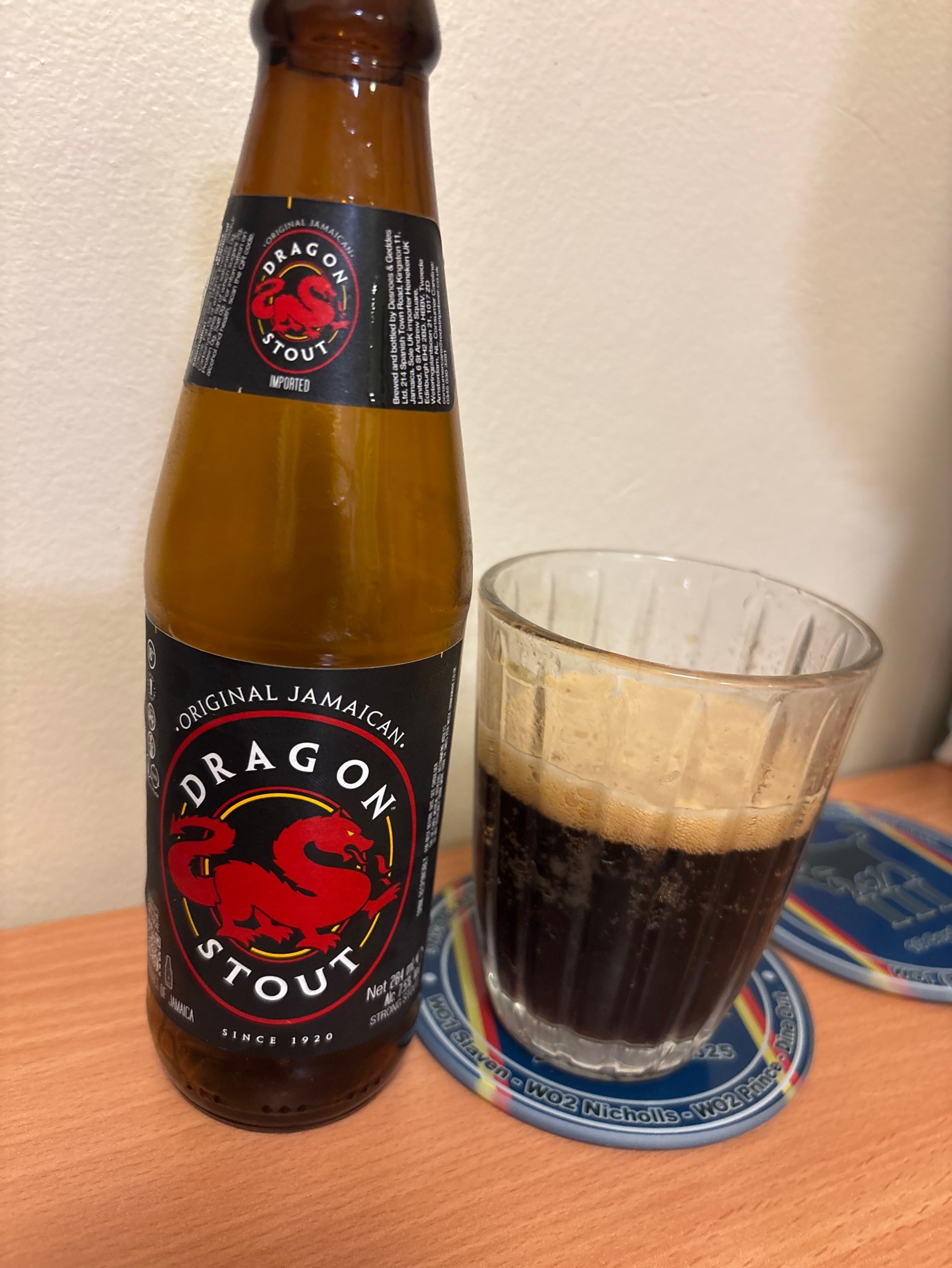 Dragon Stout, Desnoes and Geddes (Diageo PLC)