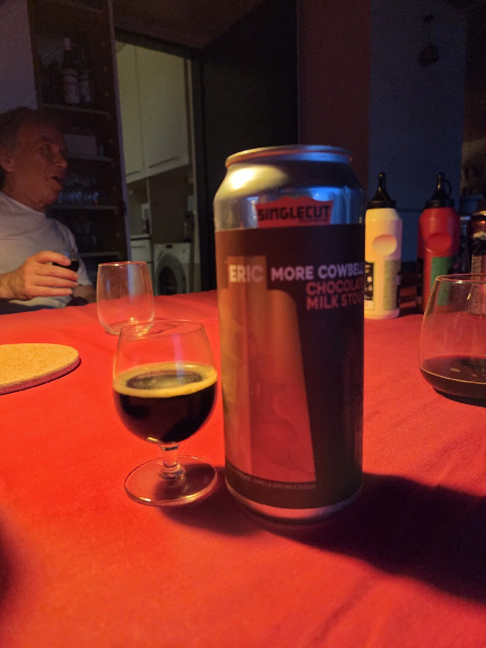 Eric More Cowbell! Milk Stout, SingleCut Beersmiths