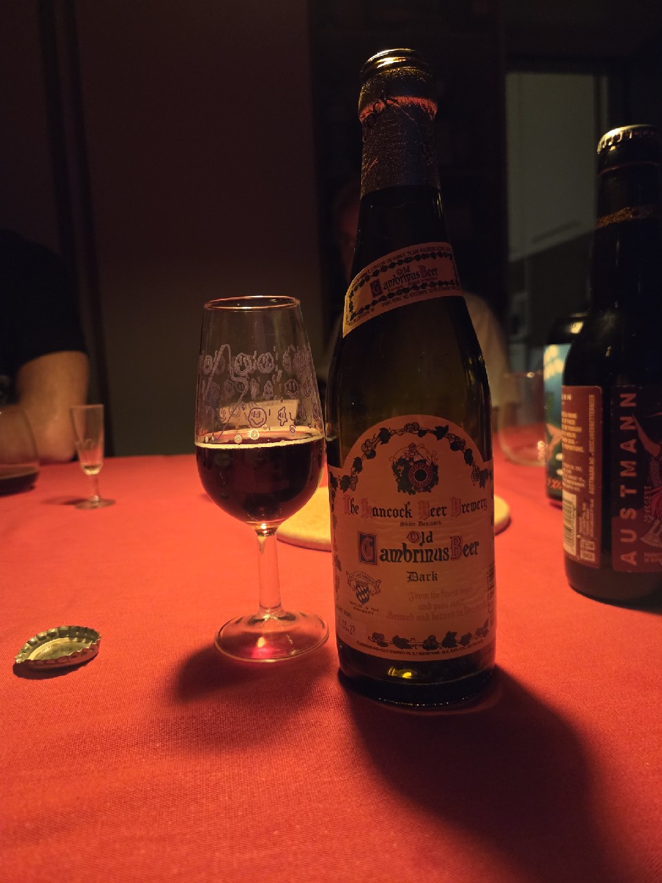 Old Gambrinus Dark, Hancock Bryggerierne
