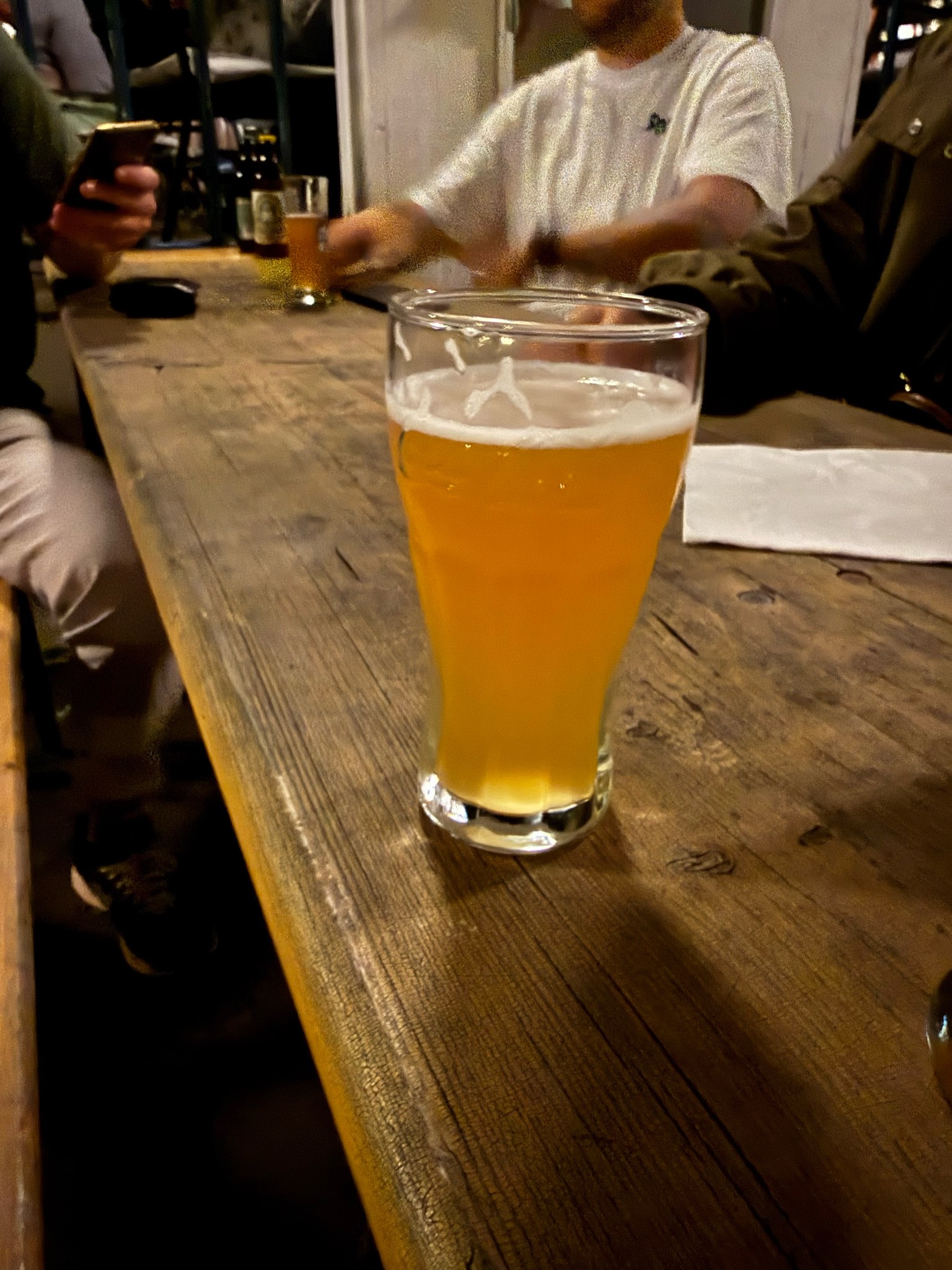 Brauhausbier Helles unfiltriert, Kühler Krug