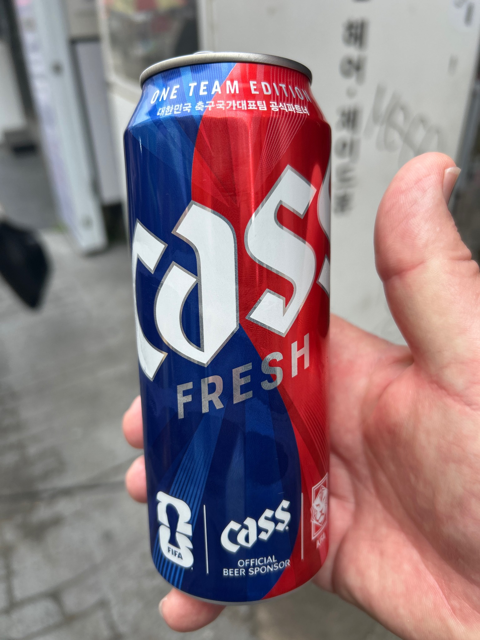 Cass Fresh, Oriental Brewery (AB-InBev)