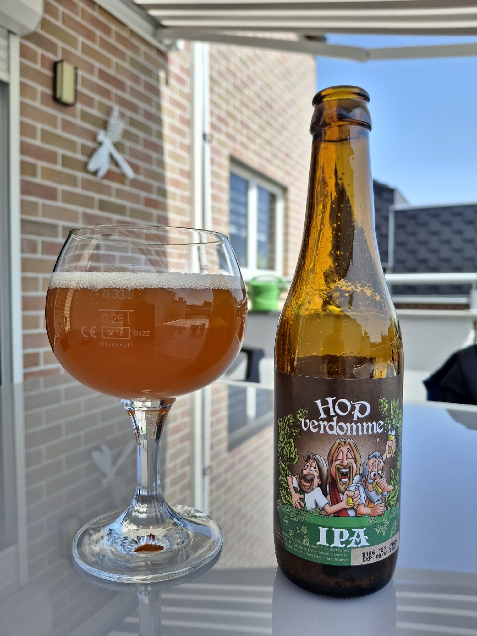 Hop Verdomme IPA, Brouwerij Kerkom