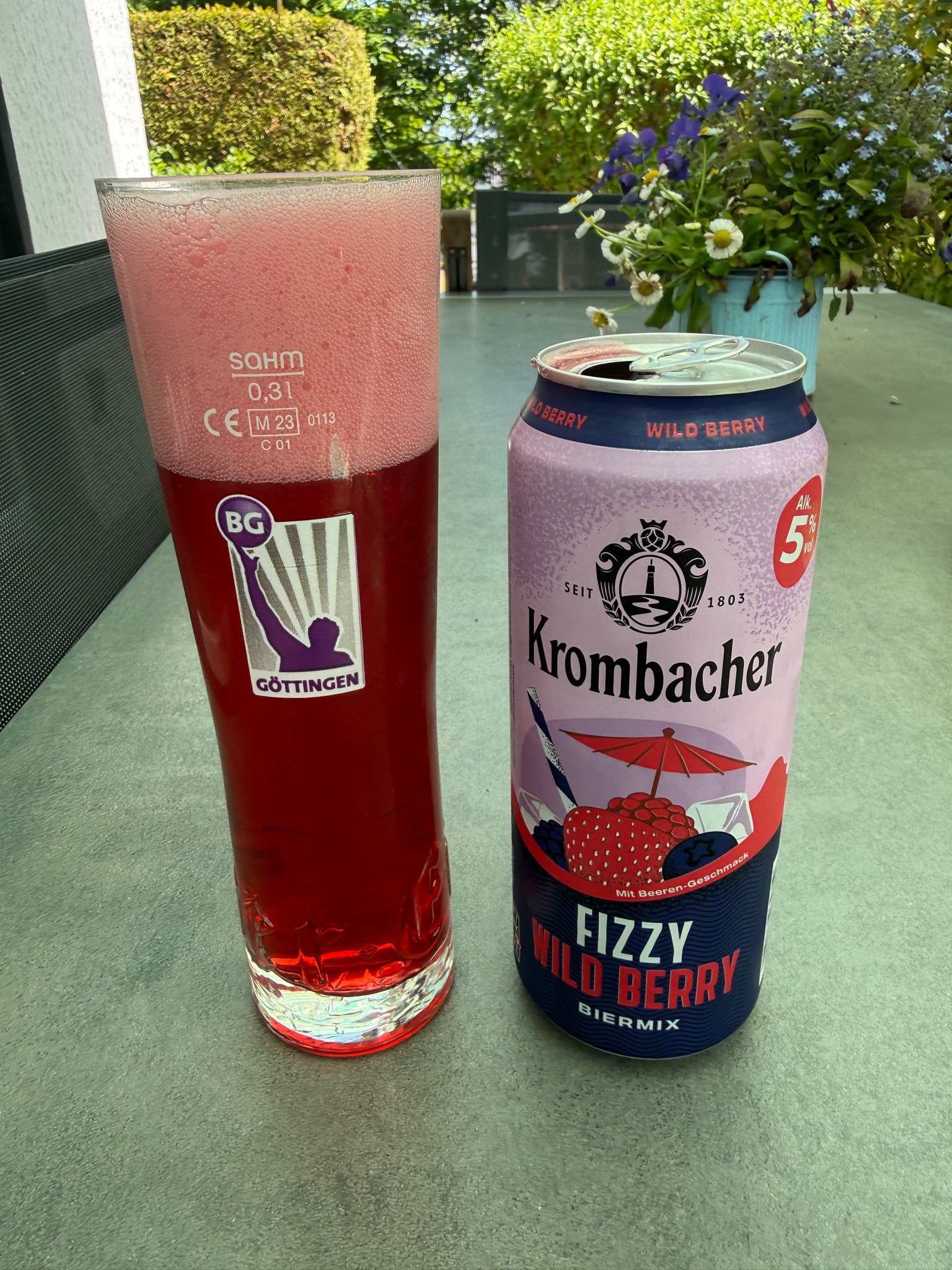 Krombacher Fizzy Wild Berry, Germany