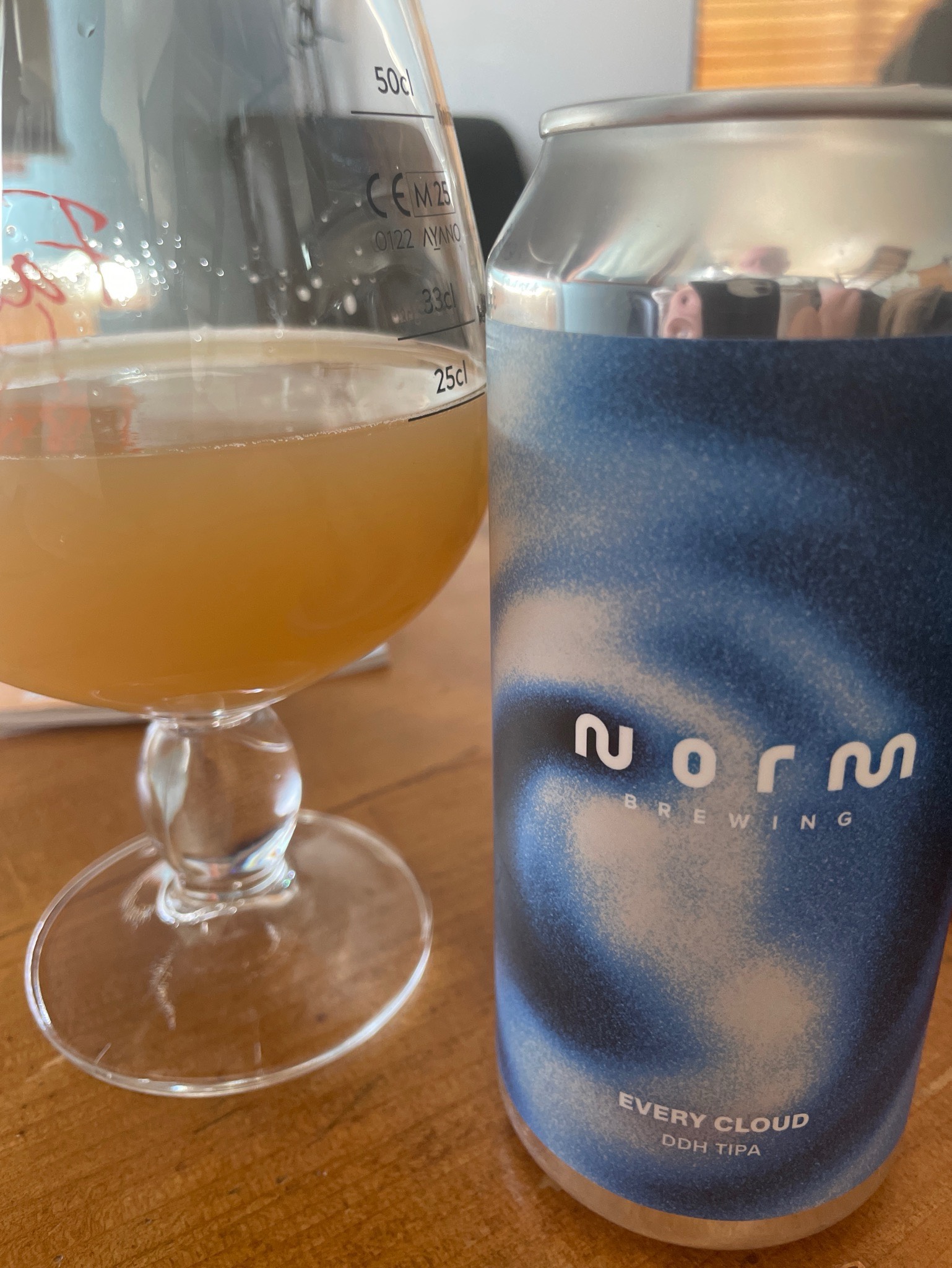 Norm brewing every cloud, Belgium