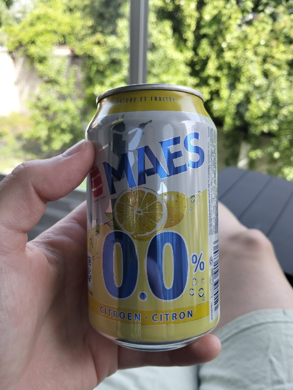 Maes Radler Citron, Belgium