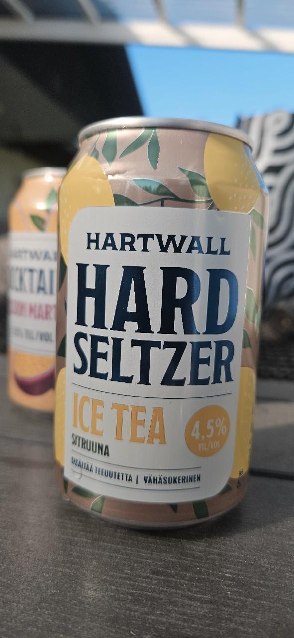 Hartwall Hard Seltzer Ice Tea Sitruuna, Finland