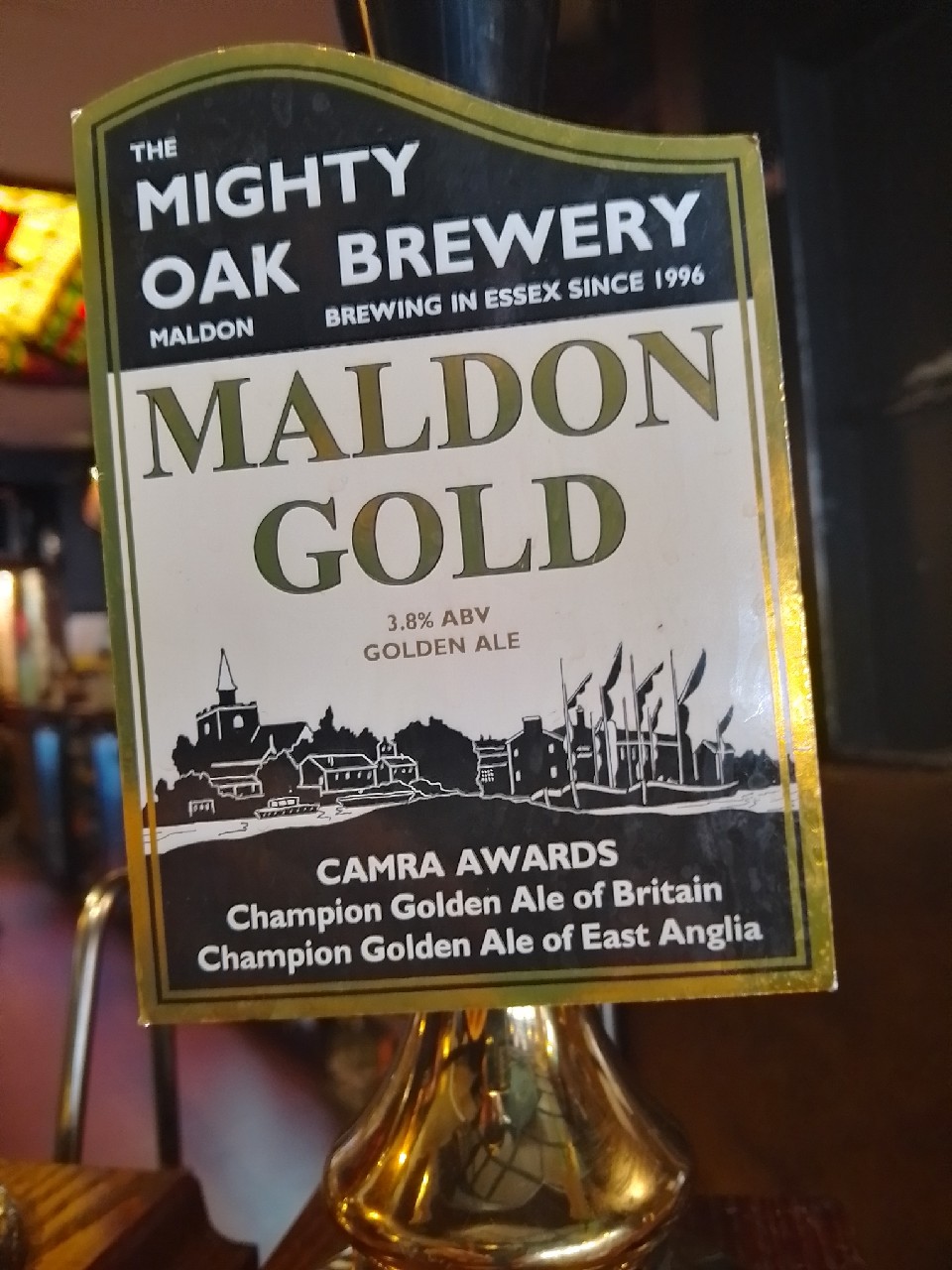Maldon Gold, The Mighty Oak Brewing Company