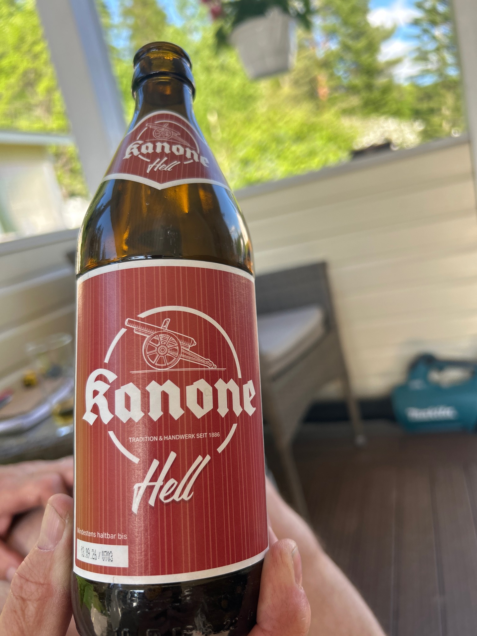 Kanone Hell, Brauerei Kanone