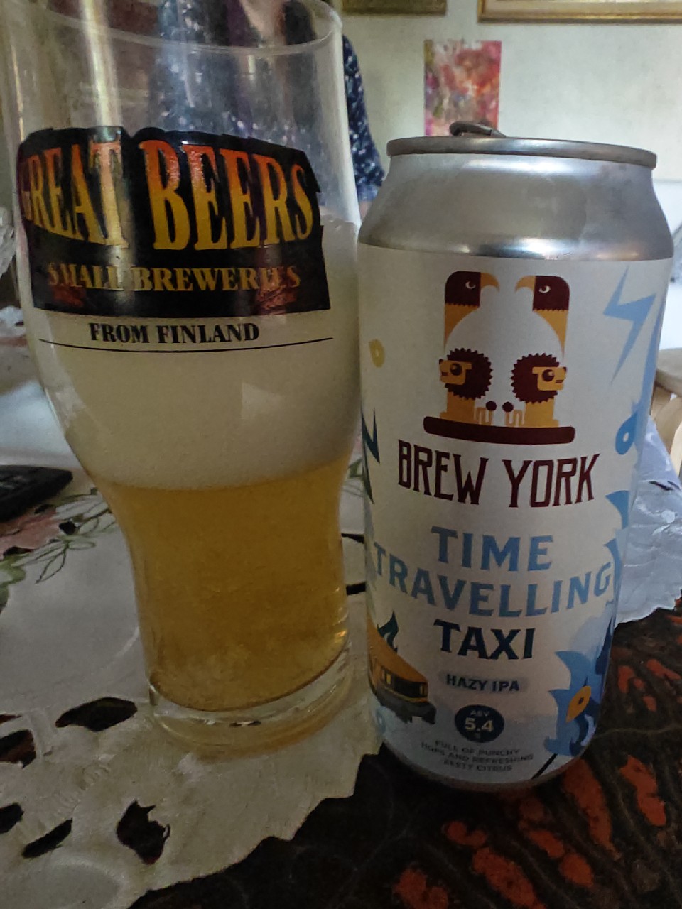 Time Travelling Taxi, Brew York