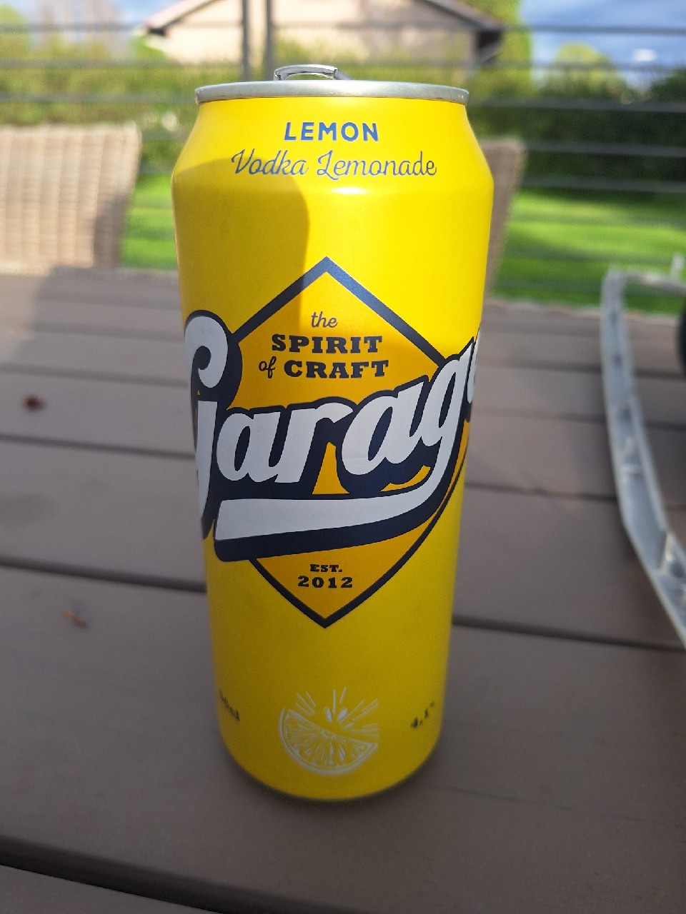Garage Lemon Vodka Lemonade, Finland