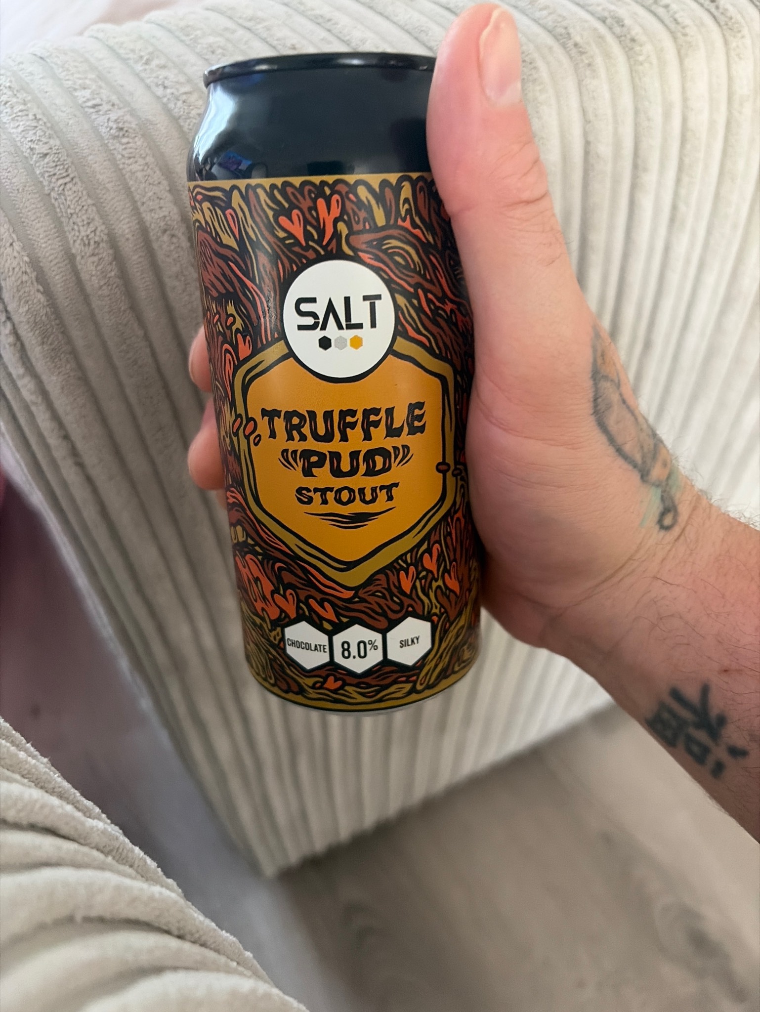 Truffle "Pud" Stout, England