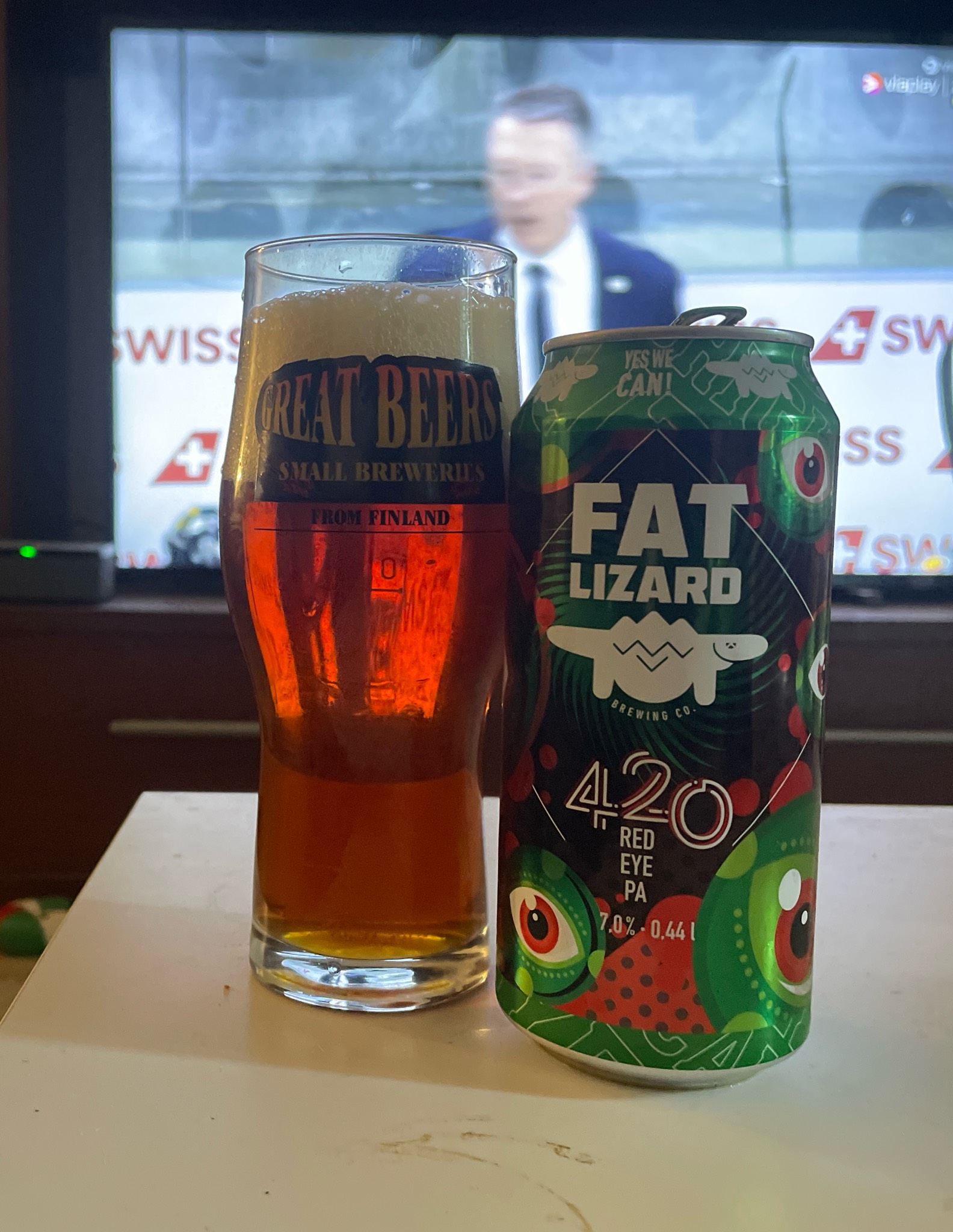 420 Red Eye IPA, Finland