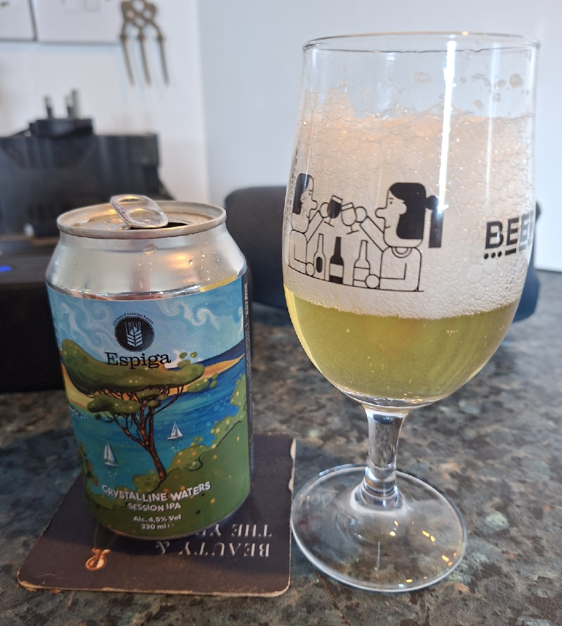 Crystalline Waters, Cervesa Espiga