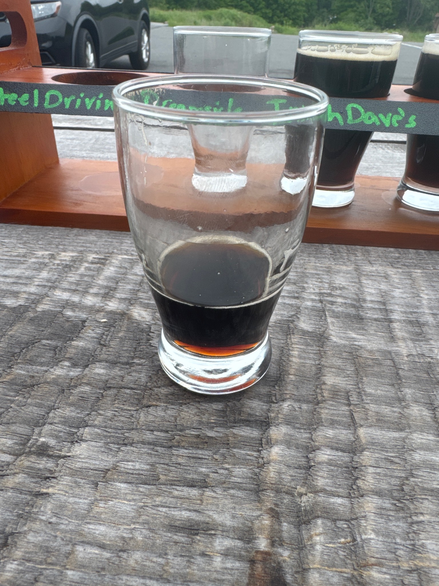 Steel drivin stout, Greenbrier Valley Brewing Co