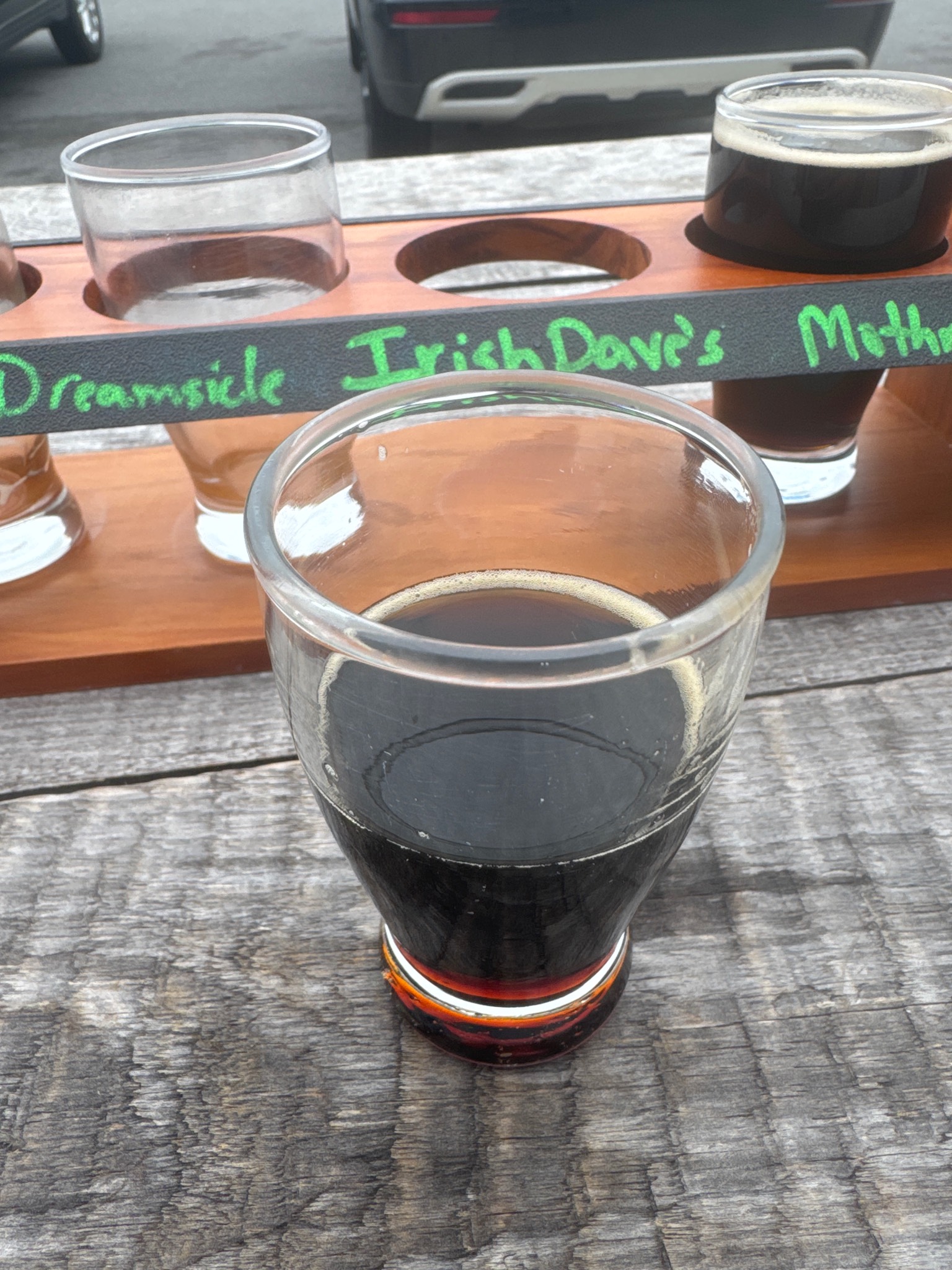 Irish Dave's maple bourbon, Greenbrier Valley Brewing Co