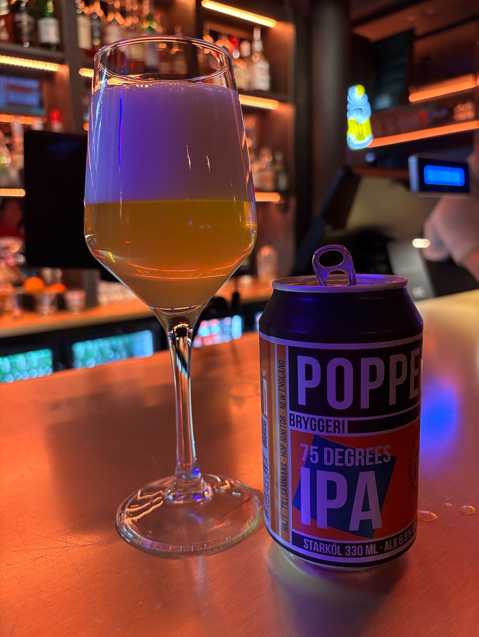 75 Degrees IPA, Sweden