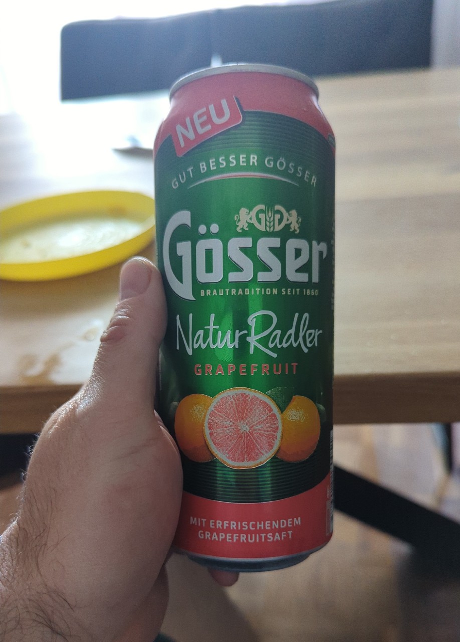 Gösser Natur Radler Grapefruit, Austria
