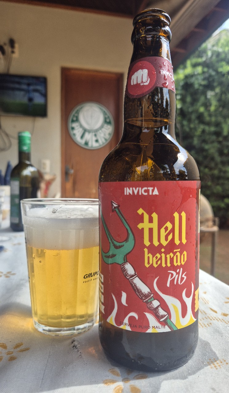 Hellbeirão Pils, Cervejaria Invicta