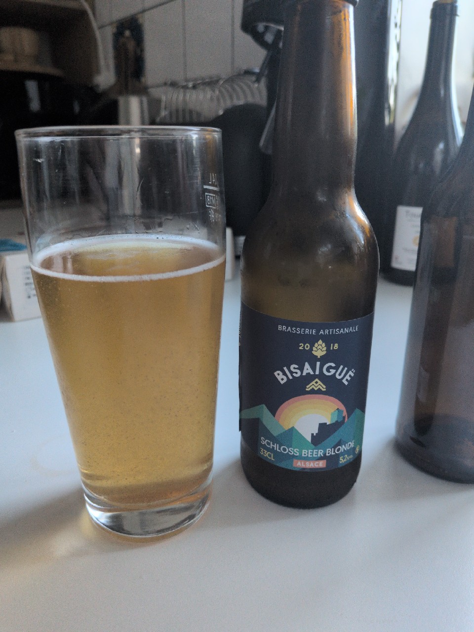 Schloss Beer Blonde, Brasserie Bisaiguë