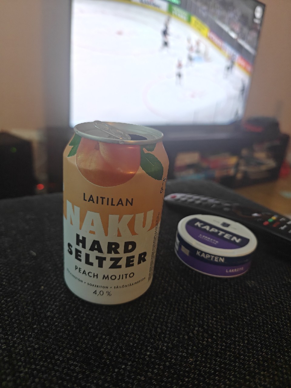 NAKU Hard Seltzer Peach Mojito, Finland