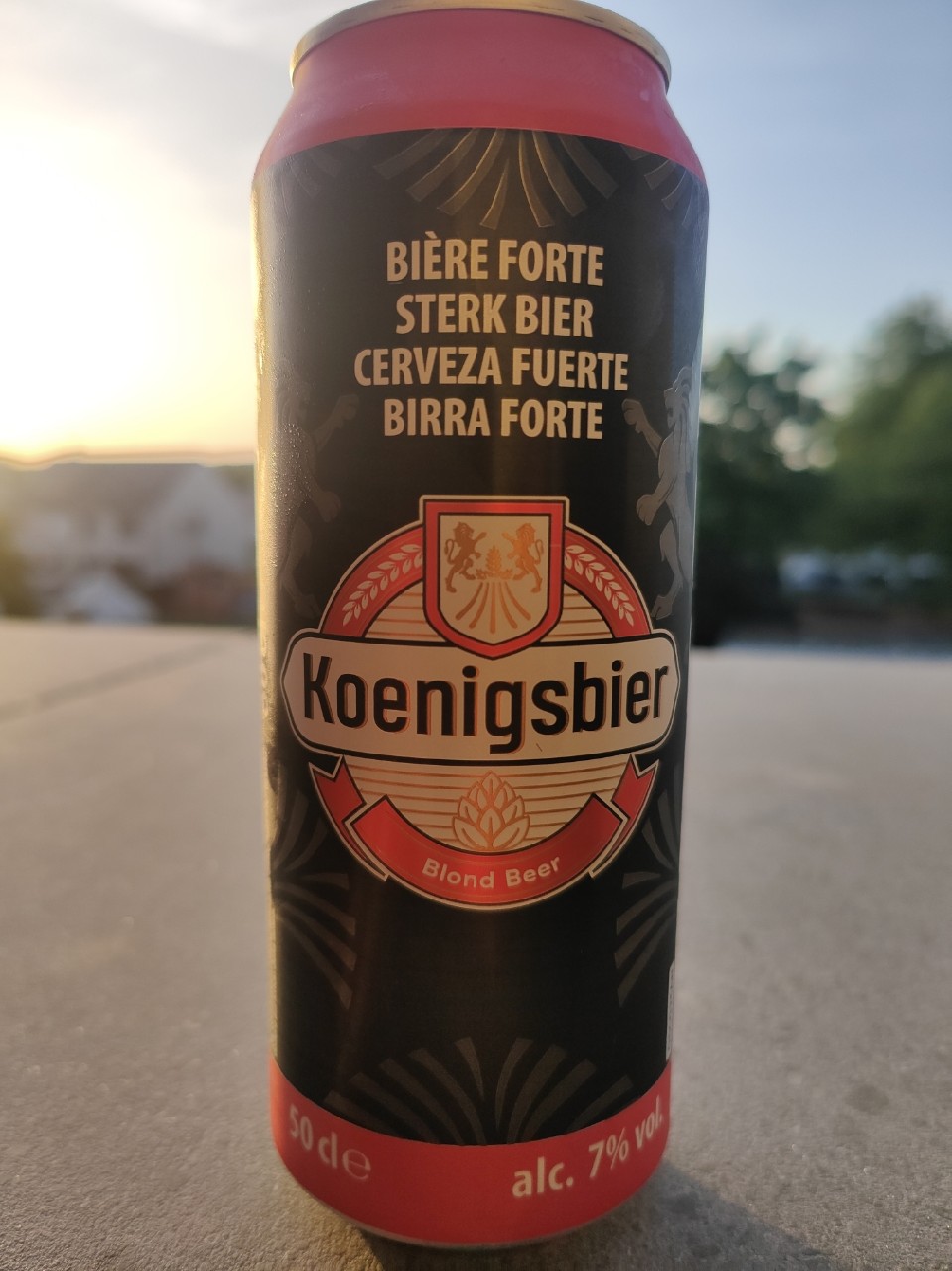 Koenigsbier Forte, France