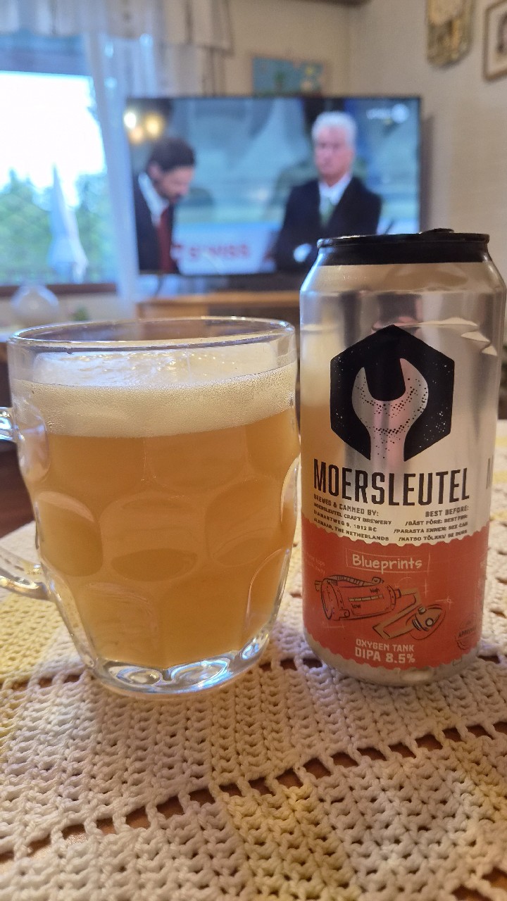 Blueprints - oxygen tank, Brouwerij De Moersleutel