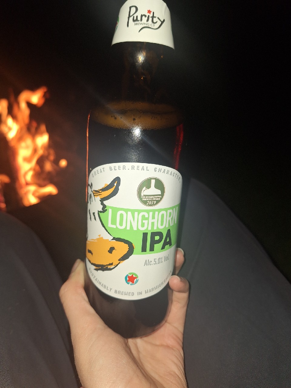 Longhorn Unfiltered IPA, Purity Brewing Co