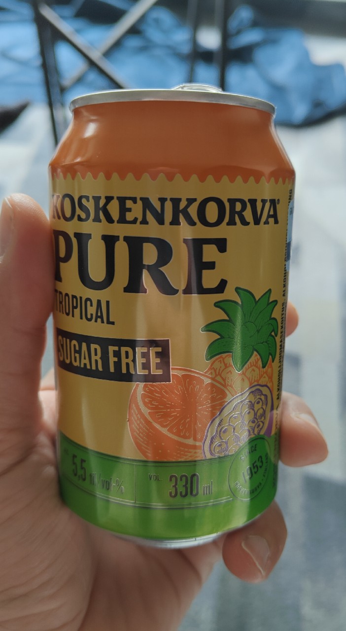 Koskenkorva Pure Tropical Sugar Free, Anora Group