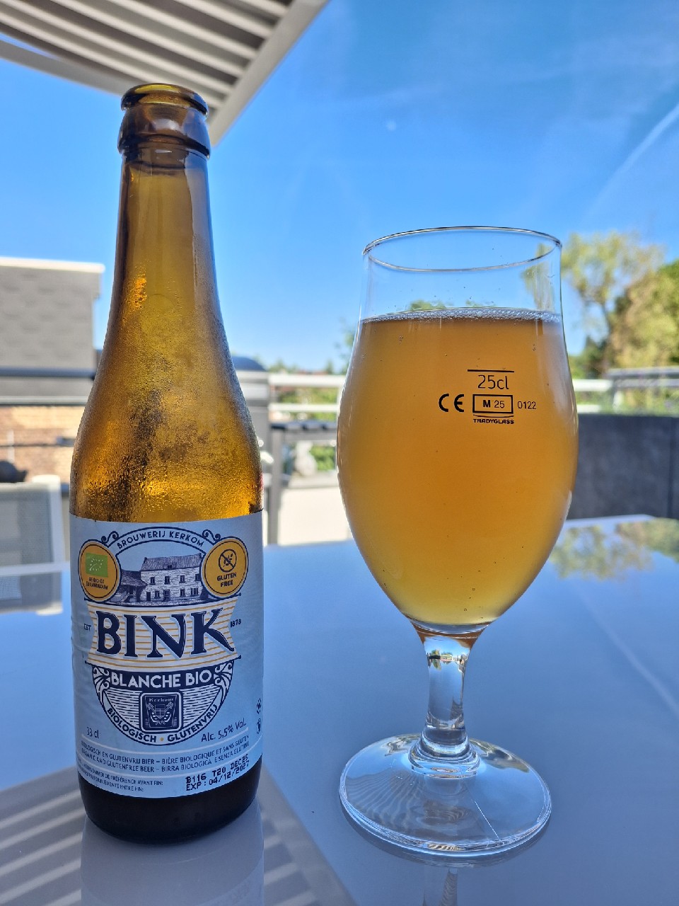 Bink blanche, Brouwerij Kerkom