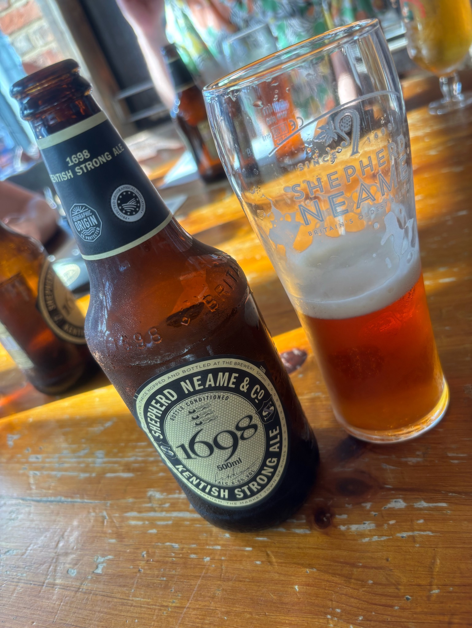 1698, Shepherd Neame