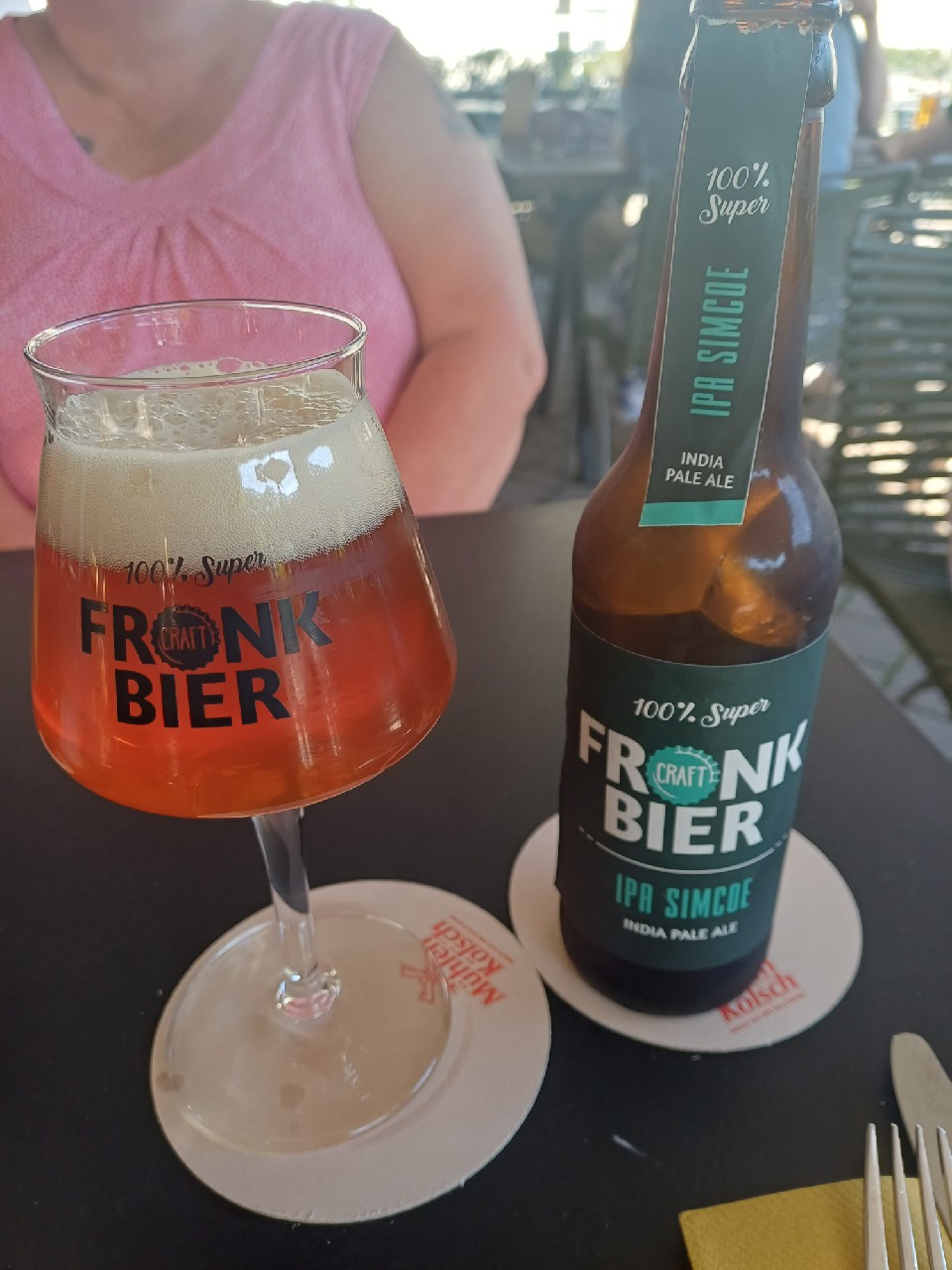Fronk Bier IPA Simcoe, Biermanufaktur Langguth
