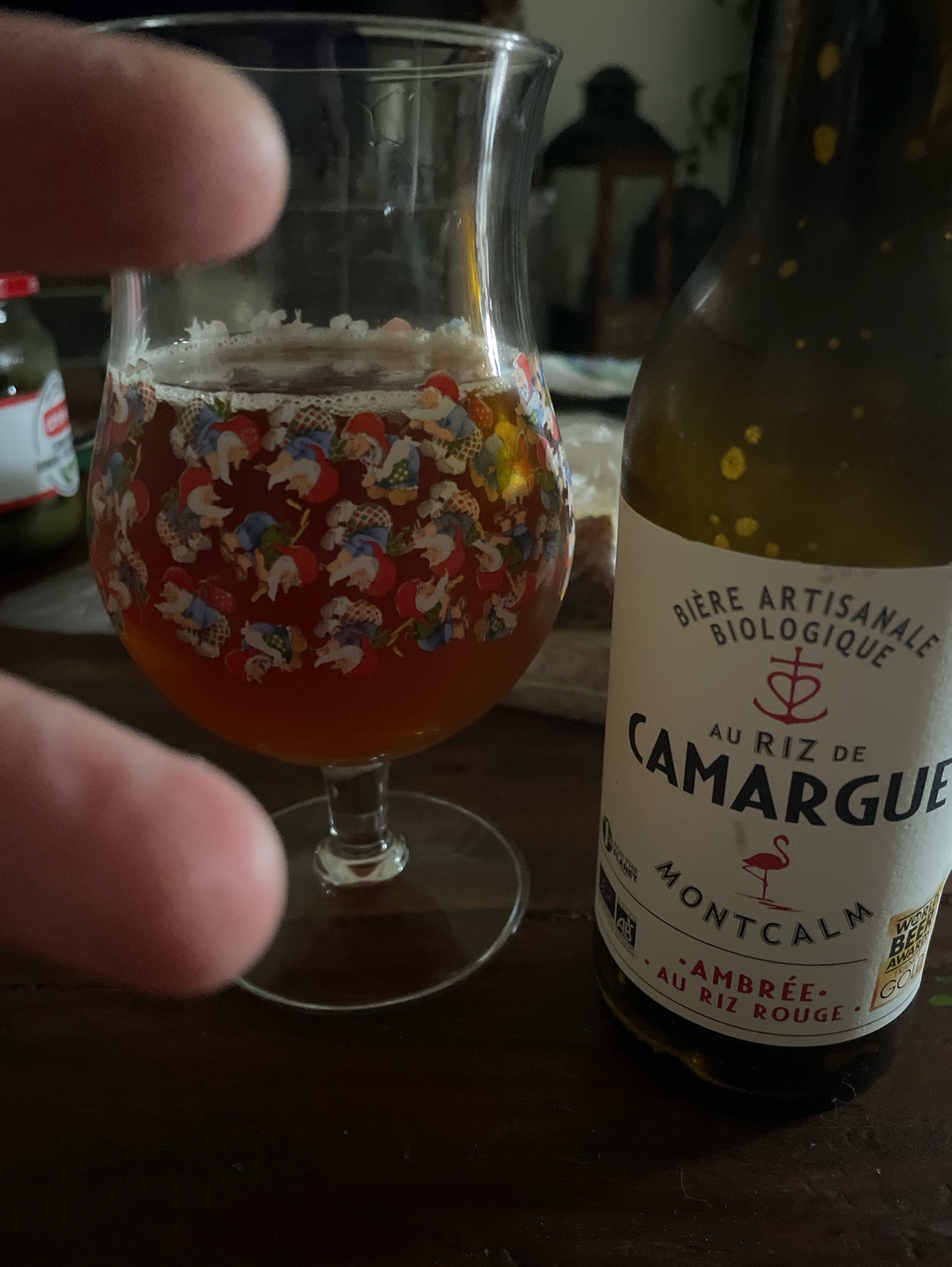 Ambrée Au Riz Rouge, Domaine De Montcalm