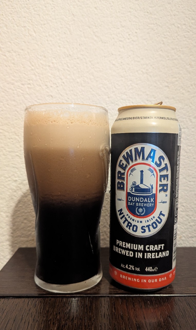 Brewmaster Nitro Stout, Dundalk Bay Brewery