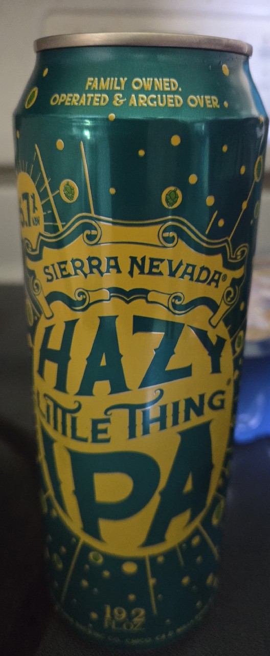 Hazy Little Thing IPA, Sierra Nevada Brewing Company