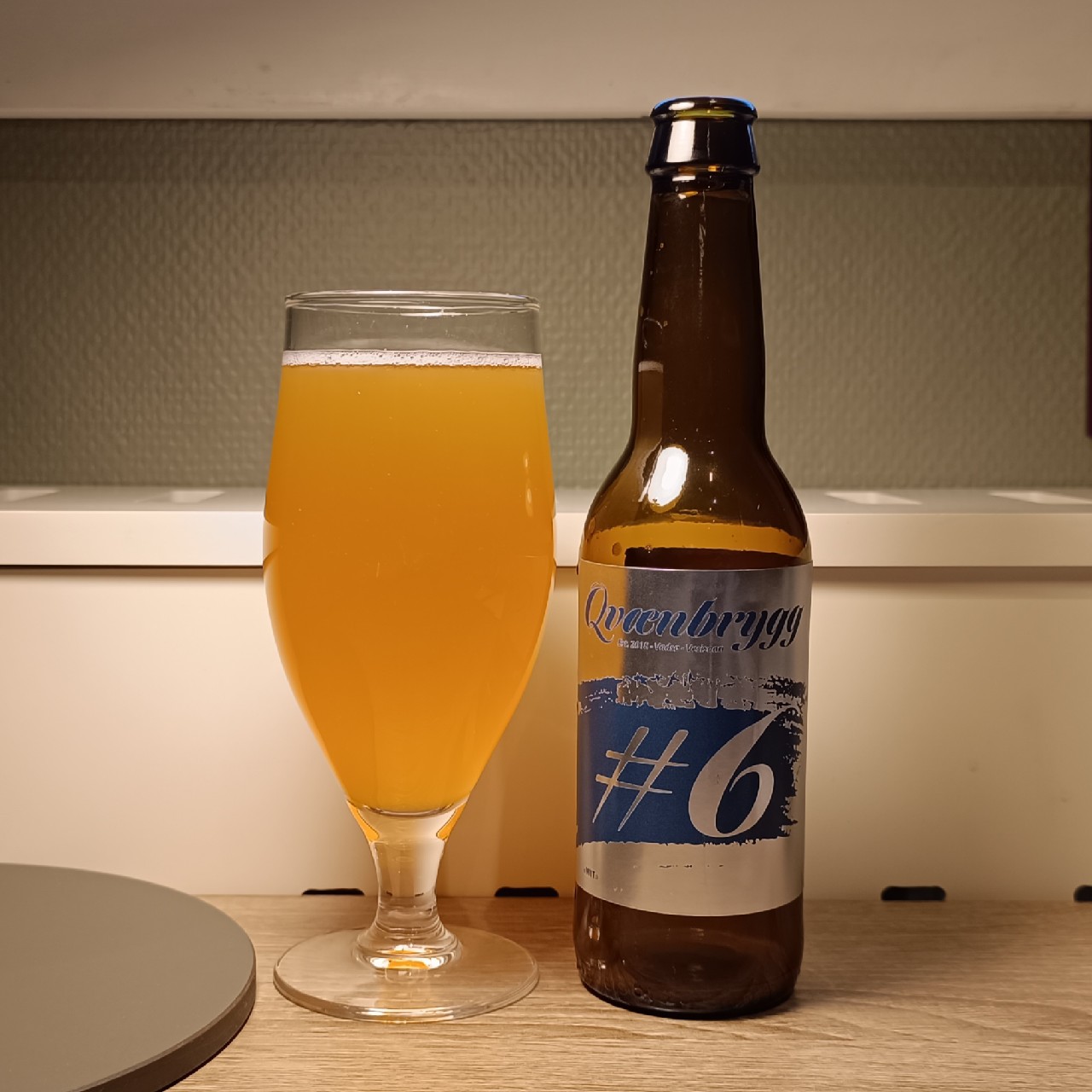 #6 Belgisk Wit, Qvænbrygg