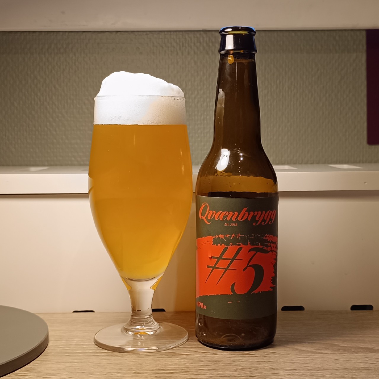 #5 IPA, Qvænbrygg