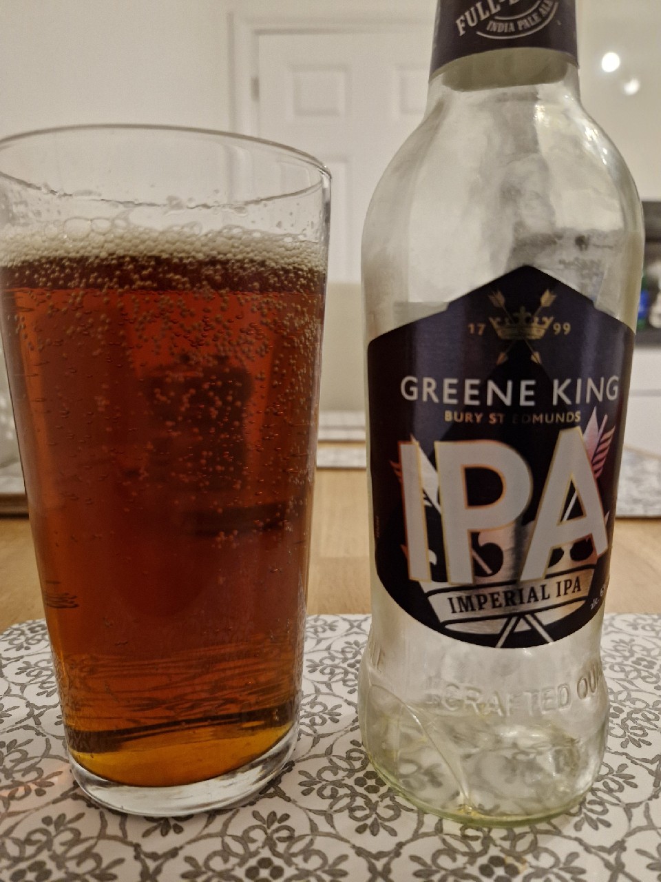 Greene king imperial IPA, England