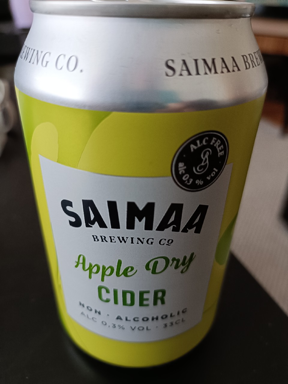 Apple Dry Non-Alcoholic Cider, Finland