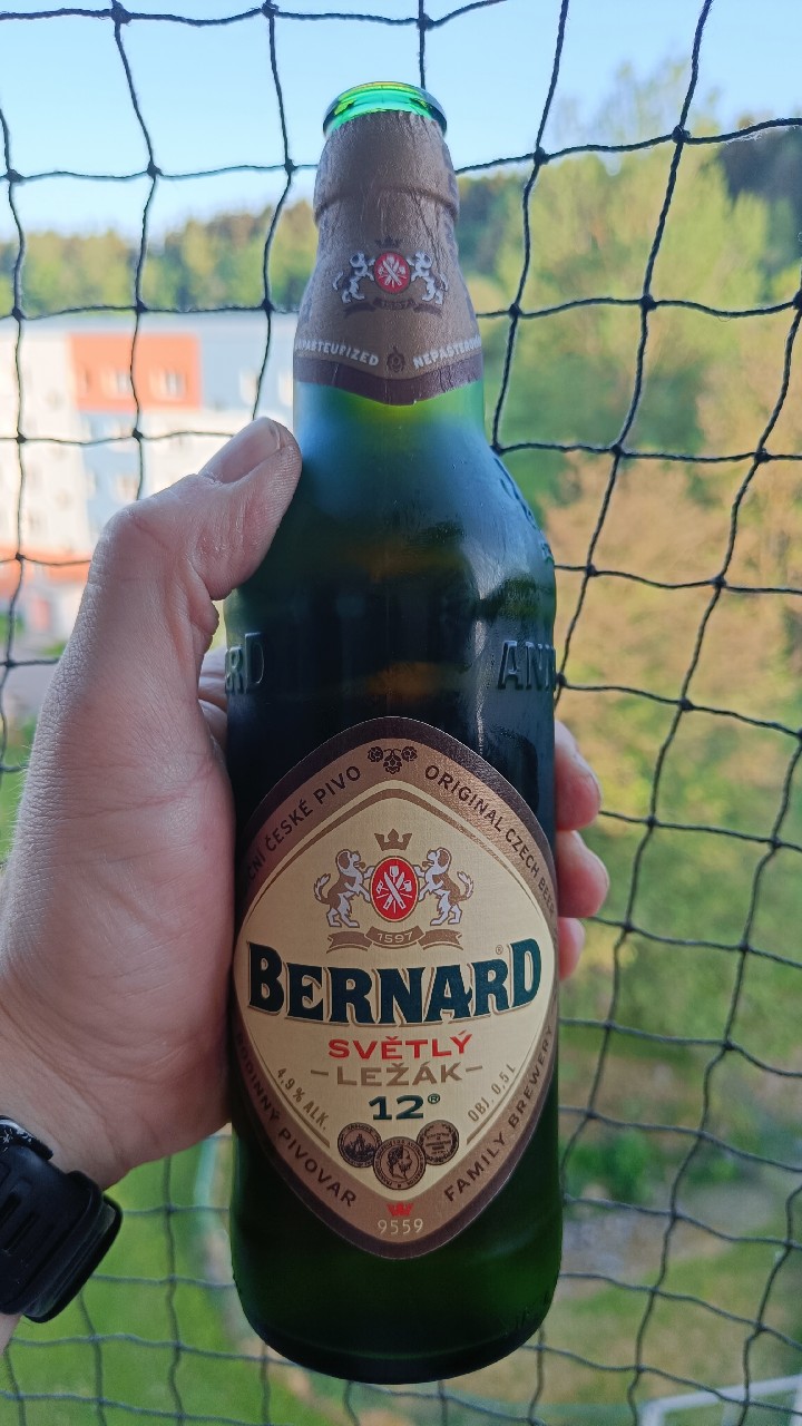 Bernard Bohemian Lager / Světlý Ležák 12°, Bernard Family Brewery / Rodinný Pivovar Bernard