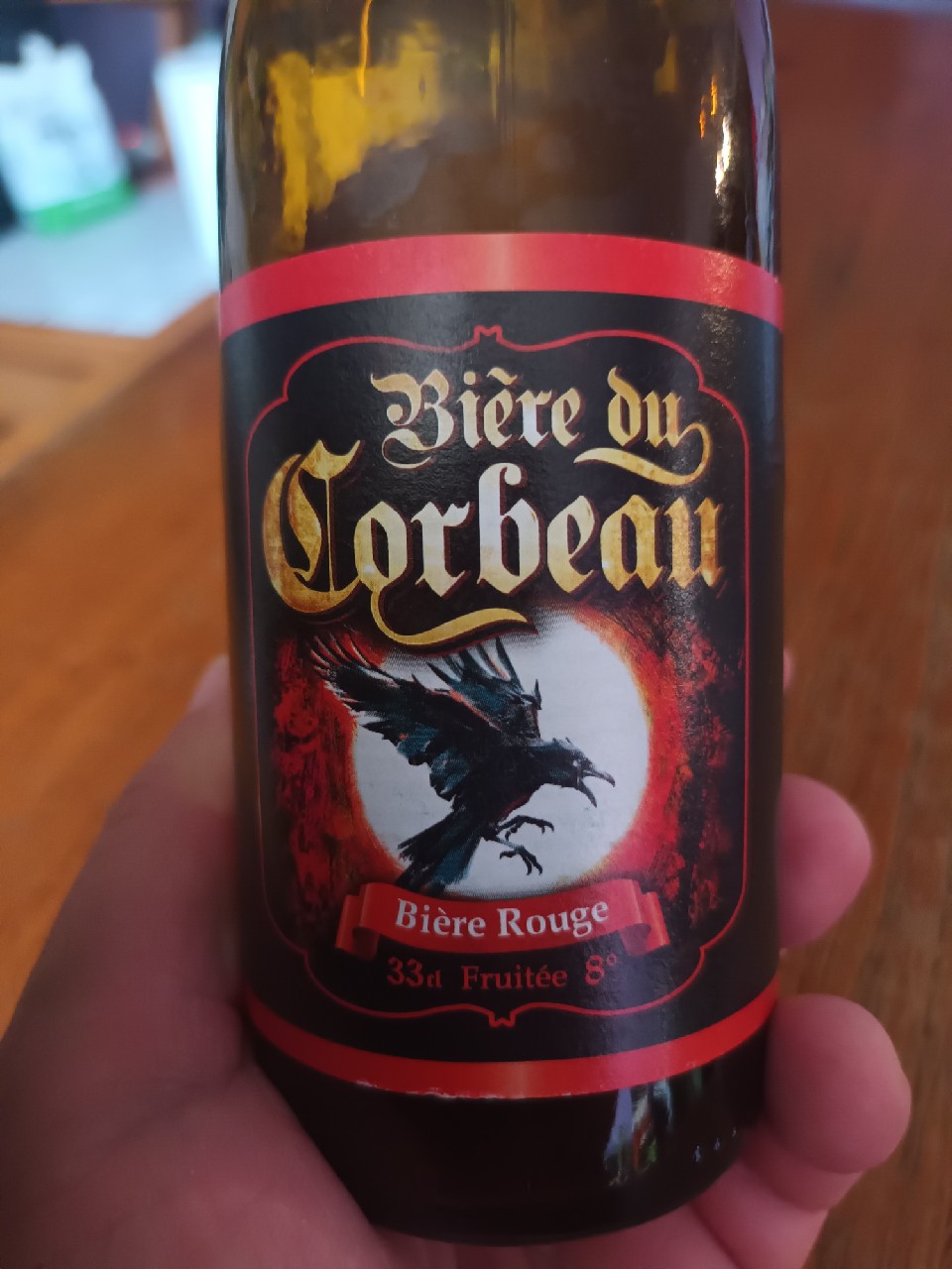 Bière Du Corbeau Rouge, Belgium