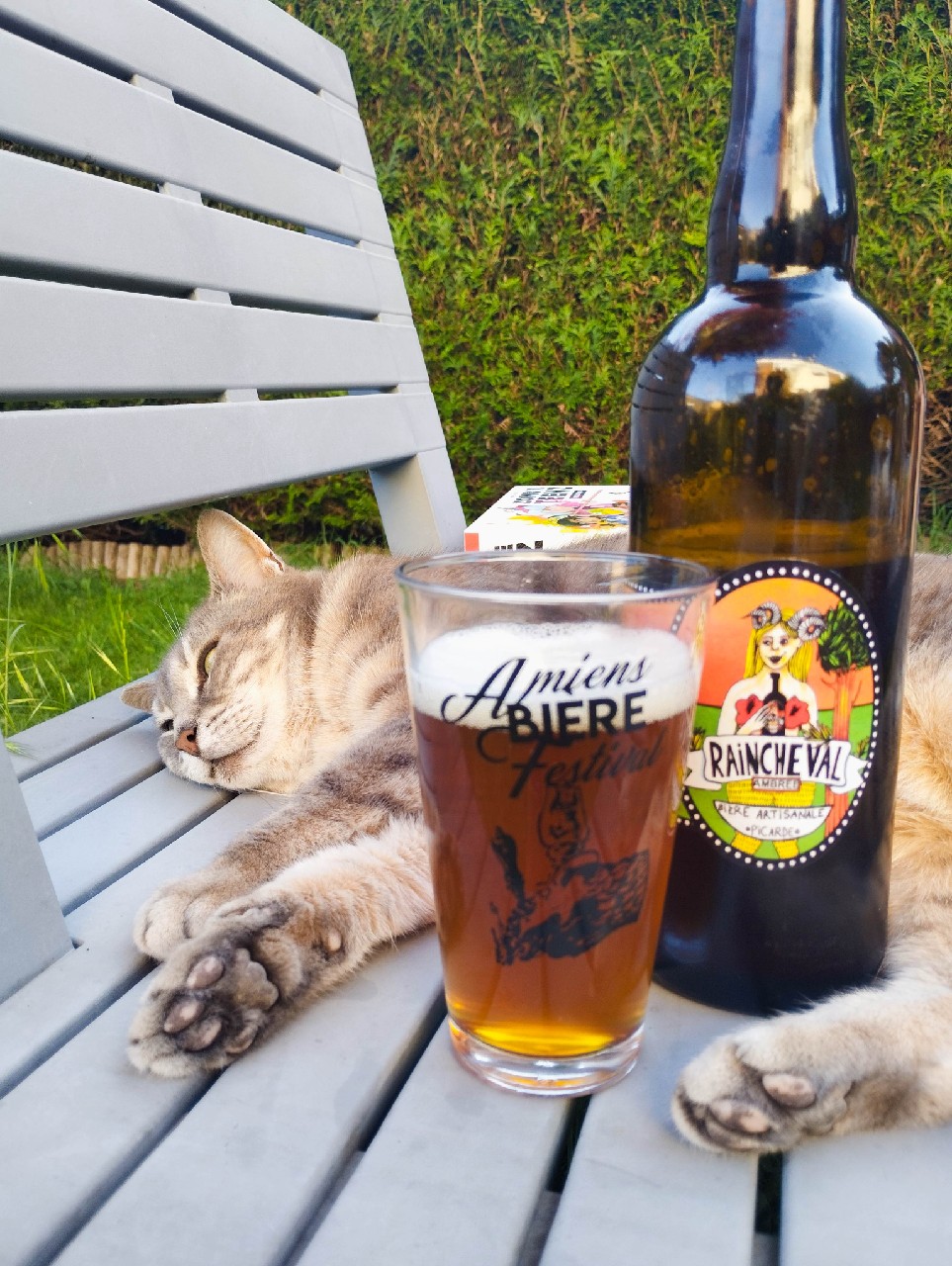Raincheval Ambrée, Brasserie Du Bosquet (Ex Picoquelicot)