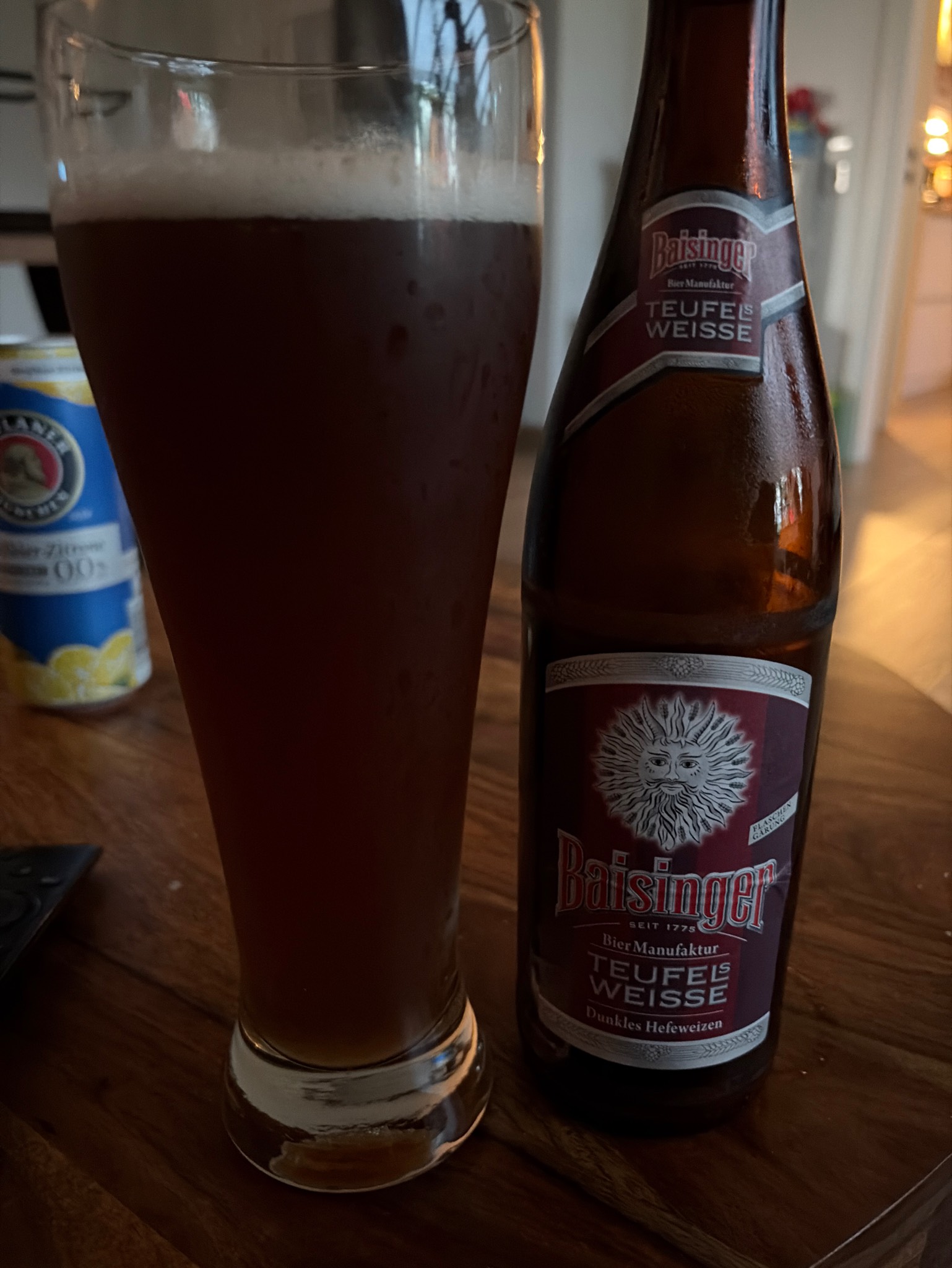 Teufels Weisse Dunkel, Baisinger Biermanufaktur