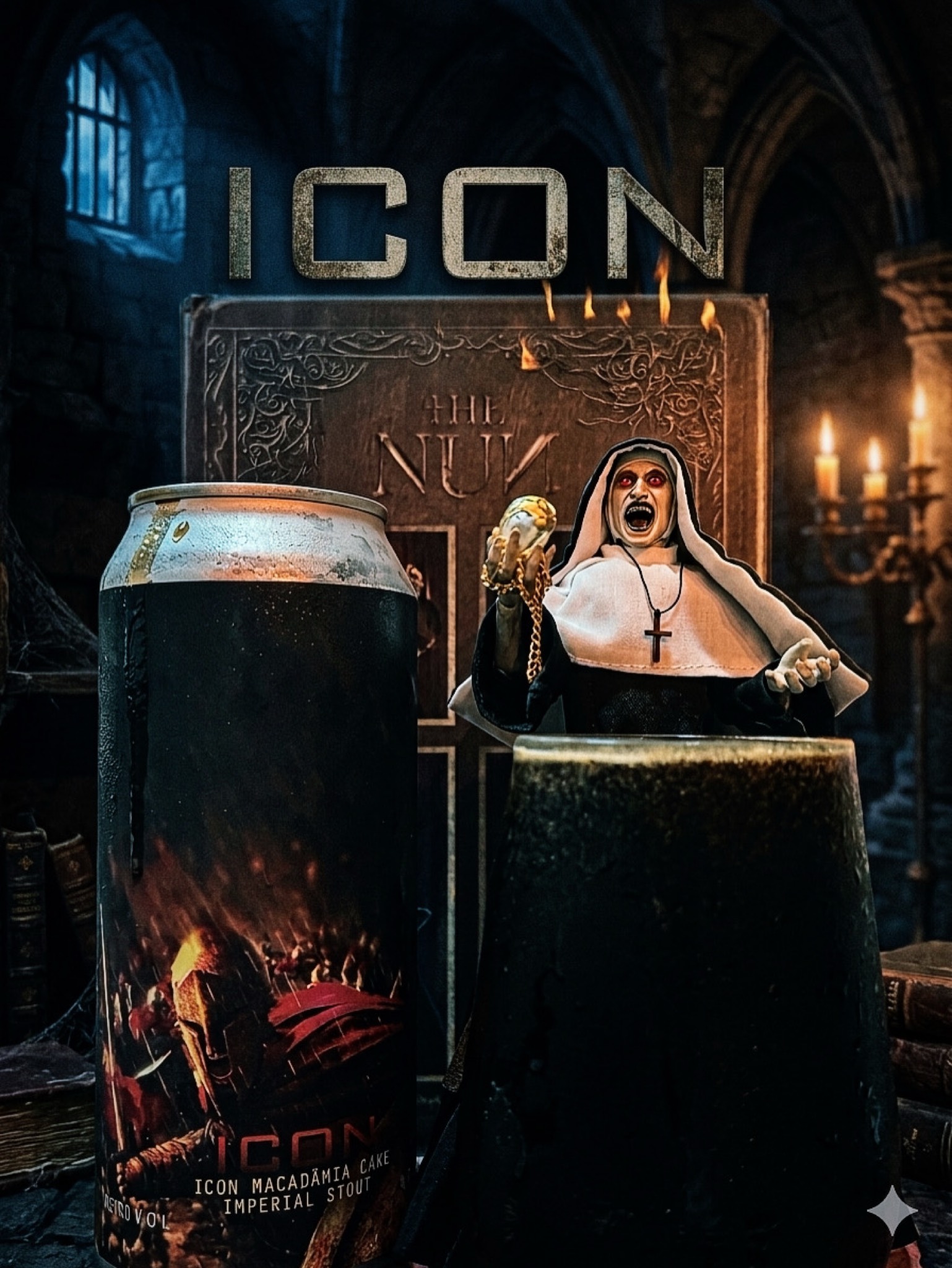 Icon Macadâmia Cake, Spartacus Brewing