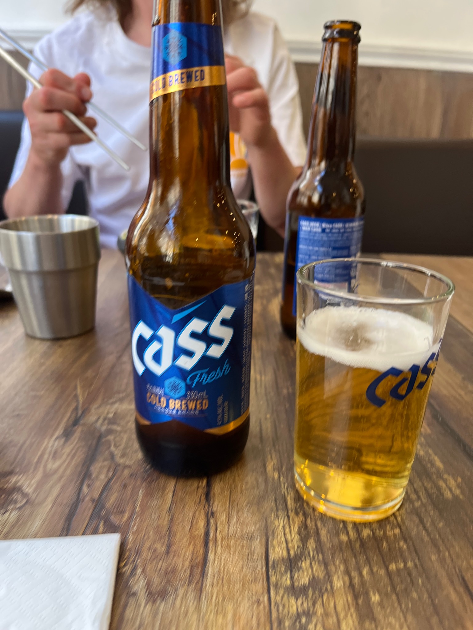 Cass Fresh, Oriental Brewery (AB-InBev)