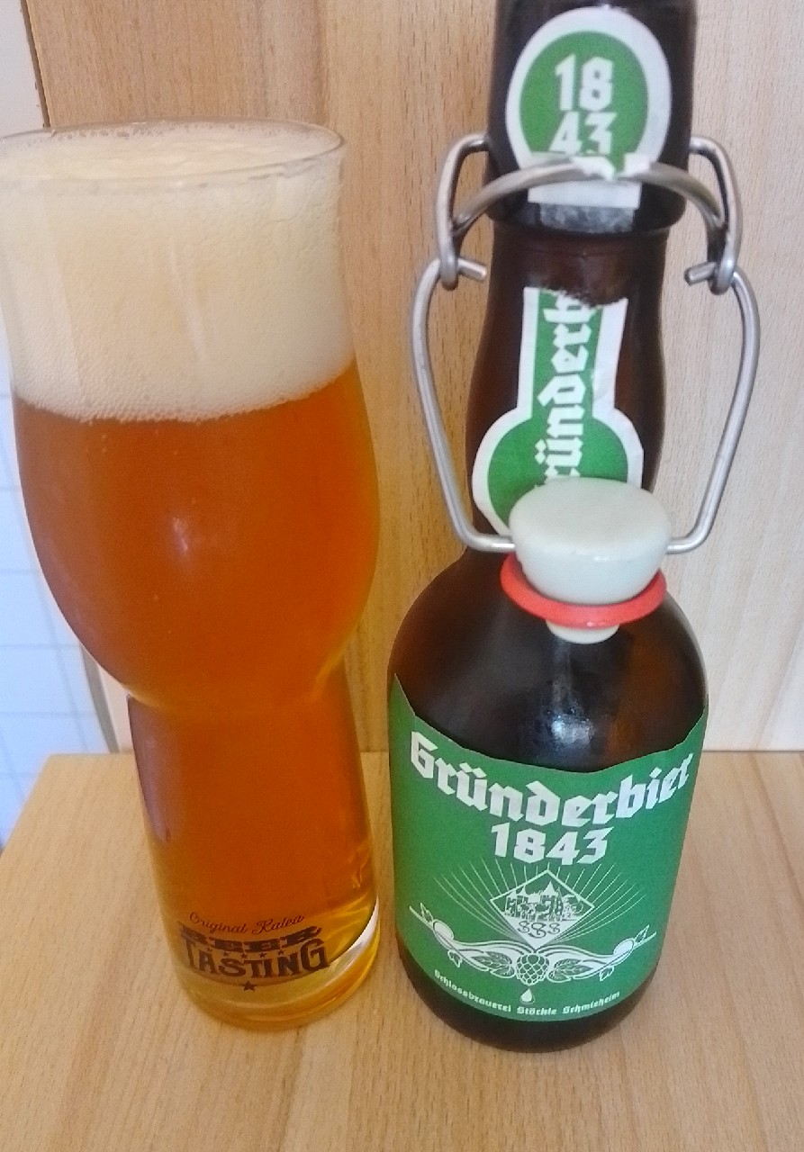 Gründerbier 1843, Schlossbrauerei Stöckle Schmieheim