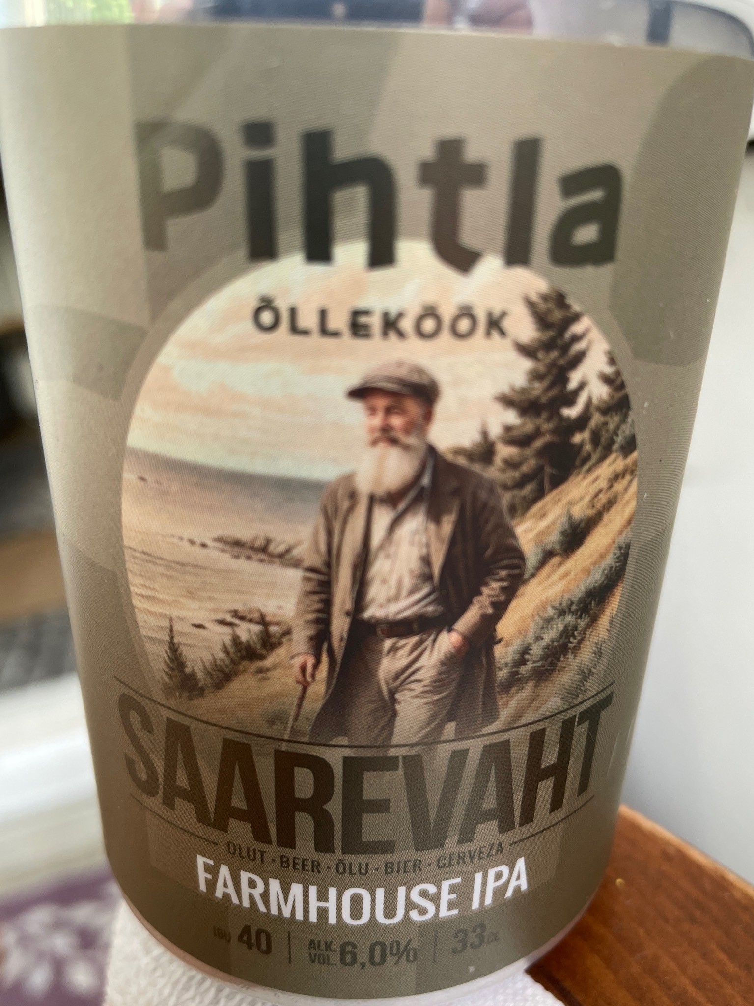 Saarevaht Farmhouse IPA, Pihtla Ōlleköök