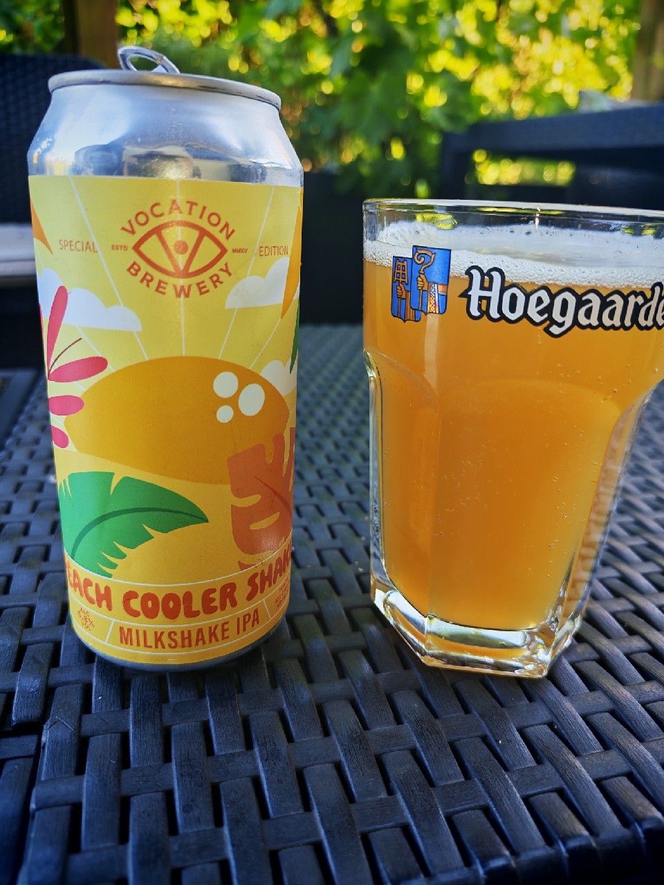 Peach Cooler Shaker, Vocation Brewery